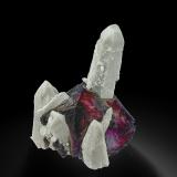 Fluorite, QuartzZona minera Huanggang, Hexigten Banner (Kèshíkèténg Qí), Chifeng (Ulanhad), Región Autónoma Mongolia Interior, China10.5 x 12.5 cm (Author: am mizunaka)