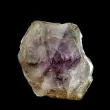 Quartz (variety amethyst)Mina Reel, Iron Station, Condado Lincoln, North Carolina, USA4.8 x 3.6 cm (Author: am mizunaka)