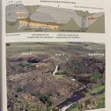 Corte geológico explicado de Gjáin (Autor: Antonio Rodríguez)