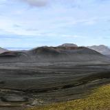 Calderas explosivas cubiertas de piroclastos y cenizas en el área de Torfajökull. (Autor: Antonio P. López)