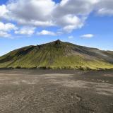 El volcán Öldufell también domina el paisaje de Mælifellssandur, en las Highlands. (Autor: Antonio P. López)