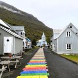 Los primeros pobladores que se asentaron en la zona de Seyðisfjörður, en 1848, fueron pescadores noruegos que construyeron muchos de los edificios que aún existen a día de hoy. (Autor: Antonio P. López)