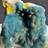 Plumbogummite, PyromorphiteZona Yangshuo / Laohu, Montes Haiyang, Prefectura Guilin, Región Autónoma Guangxi Zhuang, China3,5 x 3,5 cm (Author: Volkmar Stingl)