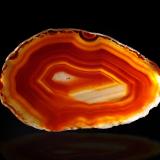 Quartz (variety agate)Rio Grande do Sul, Brasil68 mm x 43 mm x 2 mm (Author: Firmo Espinar)