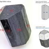 Schorlo<br />Galiléia, Vale do Rio Doce, Minas Gerais, Brasil<br />96 mm x 62 mm. Masa: 592 g<br /> (Autor: Carles Millan)