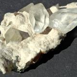 Calcite on MordeniteDistrito Ahmadnagar, Maharashtra, India8 x 4,5 cm (Author: Volkmar Stingl)