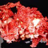 Cuprite (variety chalcotrichite)<br />Ray Mines, Scott Mountain area, Mineral Creek District, Dripping Spring Mountains, Pinal County, Arizona, USA<br />5.4 x 2.9 x 2.46 cm<br /> (Author: JC)