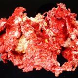 Cuprite (variety chalcotrichite)<br />Ray Mines, Scott Mountain area, Mineral Creek District, Dripping Spring Mountains, Pinal County, Arizona, USA<br />5.4 x 2.9 x 2.46 cm<br /> (Author: JC)