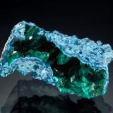 Dioptase and ShattuckiteKaokoveld Plateau, Región Kunene, Namibia1.5 x 2.5 cm (Author: crosstimber)