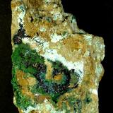 Clinoclasa<br />Linares, Comarca Sierra Morena, Jaén, Andalucía, España<br />6 x 3,5 x 3 cm.<br /> (Autor: Felipe Abolafia)