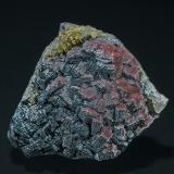 Hematite, QuartzBrézouard, Macizo Los Vosgos, Lapoutroie, Ribeauvillé, Haut-Rhin, Grand Est, Francia5.8 x 5.0 cm (Author: am mizunaka)