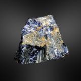 Fluorita<br />Mina Blue John (Cueva Blue John), Castleton, Distrito High Peak, Derbyshire, Inglaterra / Reino Unido<br />6 x 5 cm.<br /> (Autor: Antonio P. López)