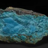 Quartz, Chrysocolla, MalachiteMina Hidden Hills (Mina Hidden Hill), Colina Hidden, Montes Providence, Distrito Arrowhead, Condado San Bernardino, California, USA10.4 x 6.1 cm (Author: am mizunaka)