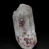 Quartz, AxiniteEmbalse New Melones, Jamestown, Condado Calaveras, California, USA7.5 x 3.5 cm (Author: am mizunaka)