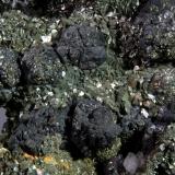 Sphalerite on MarcasiteBlackstone Mine, Shullsburg area, Upper Mississippi Valley District, Lafayette County, Wisconsin, USAFOV ~ 3.0  x 4.0 cm (Author: crosstimber)