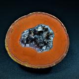 Quartz (variety agate, variety smoky quartz)Provincia Hebei, China44 mm x 39 mm x 31 mm (Author: Don Lum)