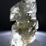 Quartz (variety faden), Chlorite (Group)Glaciar Triolet, Valle Ferret, Macizo Les Grandes Jorasses, Courmayeur, Valle de Aosta (Val d'Aosta), Italia61 x 37 mm (Author: Sante Celiberti)