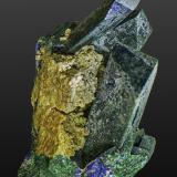 Azurite and MalachiteMina Tsumeb, Tsumeb, Región Otjikoto, Namibia30 x 20 x 40 mm (Author: Rob Schnerr)