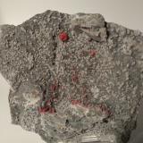 Cinnabar, DolomiteMina Siele, Monte Amiata, Piancastagnaio, Provincia Siena, Toscana, Italia13 x 11 cm (Author: Sante Celiberti)