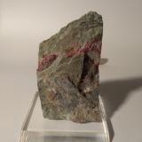 Cinnabar on PyriteMina Levigliani, Sant'Anna (Sant'Anna di Stazzema), Alpes Apuanos, Municipio Stazzema, Provincia Lucca, Toscana, Italia92 x 52 mm (Author: Sante Celiberti)