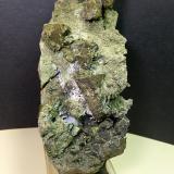 Chalcopyrite, BismuthiniteMina Fenice Capanne, Massa Marittima, Provincia Grosseto, Toscana, Italia11,5 x 5 cm (Author: Sante Celiberti)