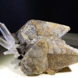 Calcite, Quartz, Pyrite, manganese oxidesIsla del Giglio, Provincia Grosseto, Toscana, Italia65 x 41 mm (Author: Sante Celiberti)