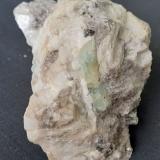 Beryl, MuscoviteCantera Grignaschi, Cosasca, Trontano, Provincia Verbano-Cusio-Ossola, Piamonte (Piemonte), Italia8 x 4 cm (Author: Volkmar Stingl)