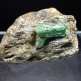 Beryl (variety emerald)Valle Habach, Hohe Tauern, Salzburgo/Salzburg, Austria36,8 x 27,4 mm (Author: Sante Celiberti)