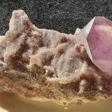 Quartz (variety amethyst)Priozersk, Distrito Balkhash, Región Karaganda, Kazajstán4 x 1,5 cm (Author: Volkmar Stingl)