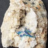 Azurite, Malachite, Dolomite<br />Ringenwechsel Mining District, Troi, District Schwaz, Inn Valley, North Tyrol, Tyrol/Tirol, Austria<br />4,5 x 3 cm<br /> (Author: Volkmar Stingl)