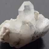 Quartz (variety Rock Crystal)Möseralm, Fiss, Distrito Landeck, Tirol Norte, Tirol, Austria3 x 2,5 cm (Author: Volkmar Stingl)