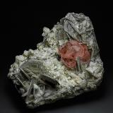 Fluorapatite, Muscovite, AlbiteChumar Bakhoor, Valle Hunza, Distrito Nagar, Gilgit-Baltistan (Áreas del Norte), Paquistán11.6 x 10.4 cm (Author: am mizunaka)