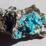 ChrysocollaMina Yongping, Yongping, Yanshan, Prefectura Shangrao, Provincia Jiangxi, China3,5 x 2 cm (Author: Volkmar Stingl)