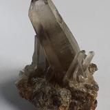 Quartz (variety smoky quartz)Mina Tanapaca (Mina Mocoya), Araca, Municipio Cairoma, Provincia Loayza, Departamento La Paz, Bolivia6 x 5 cm (Author: Volkmar Stingl)