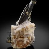 Rémondite-(Ce)Cantera Poudrette, Mont Saint-Hilaire, La Vallée-du-Richelieu RCM, Montérégie, Québec, Canadá6.5 x 3.5 x 3.5 cm / main crystal: 3.8 cm (Author: MIM Museum)