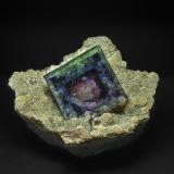 Fluorite, QuartzYindu, Hexigten Banner (Kèshíkèténg Qí), Chifeng (Ulanhad), Región Autónoma Mongolia Interior, China3.8 x 3.6 cm (Author: am mizunaka)