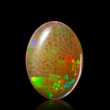 Opal (variety white opal)Tsehay Mewcha, Wegeltena, Distrito Delanta, Zona Semien Wollo (Zona Wollo Norte), Región Amhara, Etiopía2,8 x 2,2 x 1,1 cm (Author: MIM Museum)