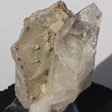 Quartz, DolomiteKnorren, Mayrhofen, Valle Ziller (Zillertal), Tirol Norte, Tirol, Austria2 x 1 cm (Author: Volkmar Stingl)