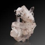 Sellaite with Quartz and UviteBrumado, Bahia, Región Nordeste, Brasil6 x 3.5 x 8 cm / main crystal: 2.0 cm (Author: MIM Museum)