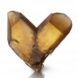 Quartz (variety citrine)Distrito Mansa, Provincia Luapula, Zambia5 x 1.5 x 5 cm (Author: MIM Museum)