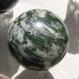 Handmade Aegirine with Quartz sphere, 96mm (Author: farmukanx)