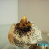 Wulfenita
minas Cortijo del Humo
Albuñuela Granda
año2001
cristal de 1cm. (Autor: Gelo)