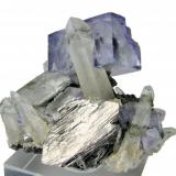 Fluorita, cuarzo, arsenopirita
Yaogangxian Mine, Yizhang, Chenzhou, Hunan, China (Autor: Carles Millan)