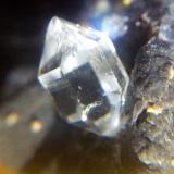 Cuarzo (variedad herkimer) detalle
Asturias, España
Cristal 1,7 cm (Autor: Carlos Viñolo)