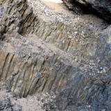 Canteras en los basaltos columnares de Sidi Rahal donde aparecen ágatas y geodas de amatista.
Fot. K. Dembicz. (Autor: Josele)