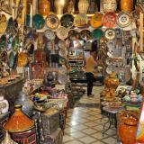 Cacharrería cerámica en Marrakech.
Fot. L. Albin. (Autor: Josele)