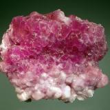 Calcite
Aghbar Mine, Bou Azzer District, Ouarzazate Province, Morocco
5.5 x 6.3 cm.
Who can resist the hot pink color of these calcites. (Author: crosstimber)