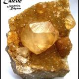 Calcite
La Sambre Quarry, Landelies, Hainaut Province, Belgium
Specimen height 7 cm (Author: Tobi)