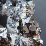 Esfalerita
Cavnic Mine, Cavnic, Maramures, Rumania
Cristal de 0,3 cm. (Autor: javier ruiz martin)