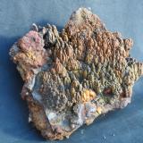 Limonita<br />Mines Can Palomeres, Malgrat de Mar, Comarca Maresme, Barcelona, Cataluña / Catalunya, España<br />16 x15 cm<br /> (Autor: juan martin)